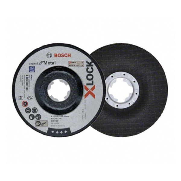 X-LOCK XL研削砥石 125x6.0鉄EX BOSCH（ボッシュ） 260925C123
