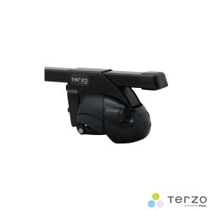 TERZO ベースキャリア ベースフット ルーフレールタイプフット 完全
