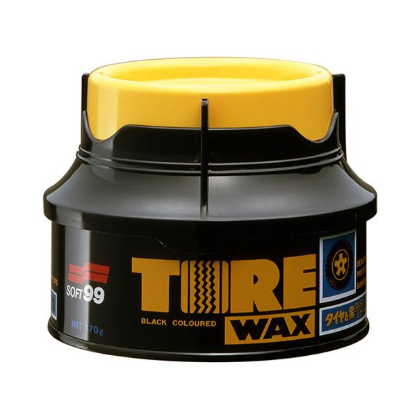 タイヤブラックワックス WAX 固形タイプ 170g ソフト99 02015