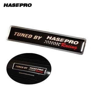 TUNED BY HASEPRO Racing エンブレム ステッカー デカール H20mm×W103mm ハセプロ HPR-E01｜hotroad