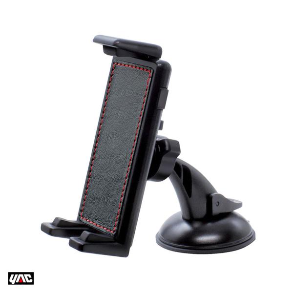 【4/5限定 最大P14倍】ハイ＆ロー スマホホルダー レザー調 小型吸盤取付 iPhone アンド...