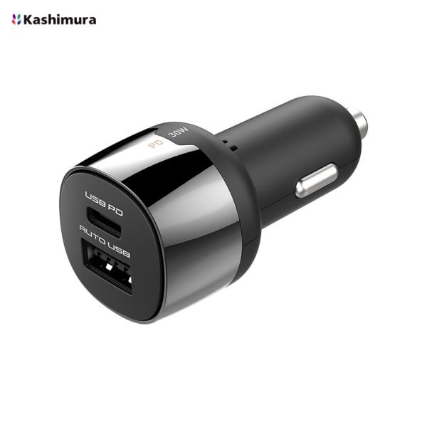 【最大P16倍 3/21,22限定】DCソケット USB2ポート ブラック Type-A Type-...