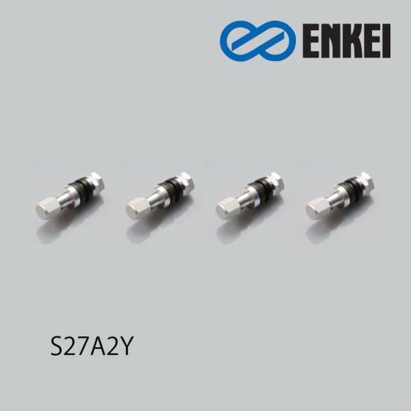 エンケイ エアバルブ アルミ製 S27A2Y シルバー RPF1 RPF1RS ENKEI 4個