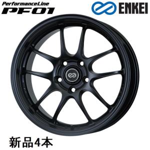 エンケイ パフォーマンスライン PF01 18インチ 18x10.5J +15 PCD114.3 5穴 Matte Black ホイール 4本 ENKEI｜hotroad