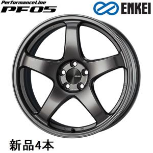 エンケイ パフォーマンスライン PF05 15インチ 15x6J +40 PCD100 4穴 Dark Silver ホイール 4本 ENKEI｜hotroad