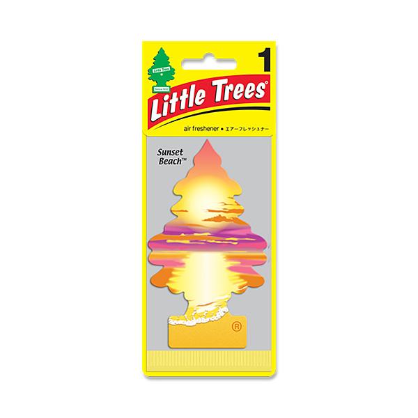 リトル・ツリー　サンセット・ビーチ エアーフレッシュナー 芳香剤  吊り下げ リトルツリー 車 メテ...