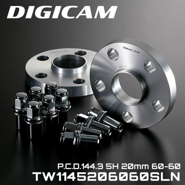 トヨタ用 ワイドトレッドスペーサー スーパーロングナット PCD114.3 5H 20mm 60-6...