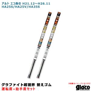 ソフト99 ガラコワイパー パワー撥水 替えゴム 車種別セット ハスラー