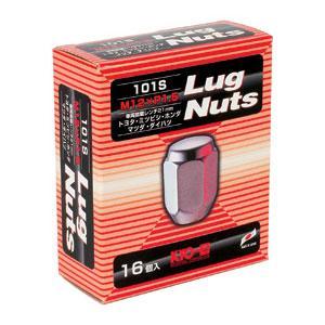 KYO-EI Lug Nuts ラグナット 袋タイプ M12xP1.5 21HEX クロームメッキ ...