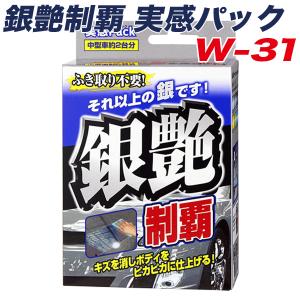 リンレイ 銀艶制覇 実感パック ボディコーティング剤 撥水効果6ヶ月 中型車約2台分 樹脂・メッキパーツなどに 80ml W-31｜hotroadparts2