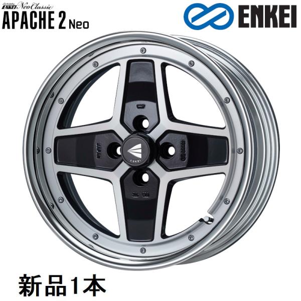 エンケイ APACHE2 Neo HiDisk 17インチ 17x7J +18 PCD100 4穴 ...