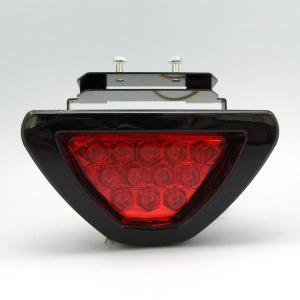 サンキ F1風LEDストップランプ レッドLED/レッドレンズ仕様 ブレーキ連動可 点灯点滅 バックフォグ GT-18/