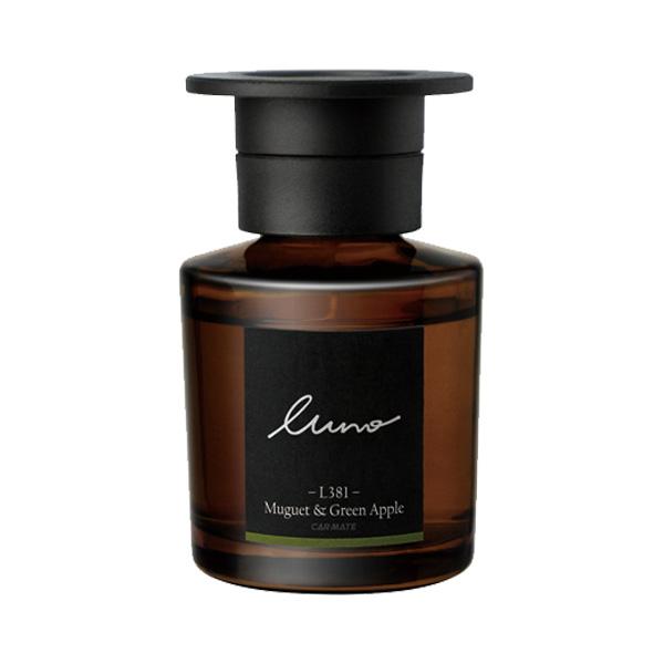 芳香剤 ルーノ ミュゲ&amp;グリーンアップル リキッドタイプ 香水 消臭/カーメイト：L381