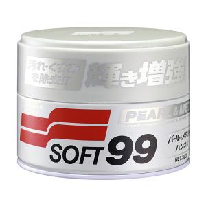 ニューソフト99 ハンネリ パール＆メタリック用 ワックス WAX 320g ソフト99 soft_wax