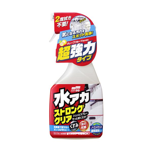 水アカストロングクリア ボディークリーナー 超強力・透明液体タイプ 500ml R141 ソフト99...