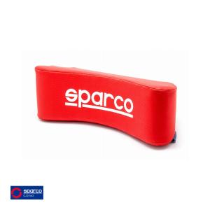 ネックピロー レッド 1個 長時間運転 首のサポート 仮眠 高密度ポリウレタンフォーム 汎用タイプ スパルコ/sparco SPC4007