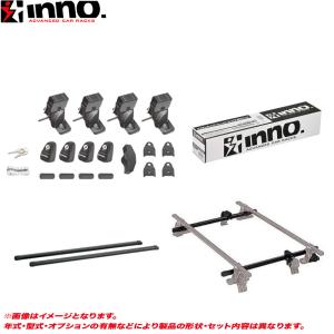 INNO キャリア車種別セット パジェロミニ H53A/H58A H10.10〜H24.6