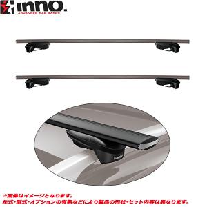 キャリア車種別セット GR1〜8系 フィット R2.2〜 ルーフレール付　ハイブリッド含む INNO/イノー XS150 + XB123 + XB115｜hotroadparts