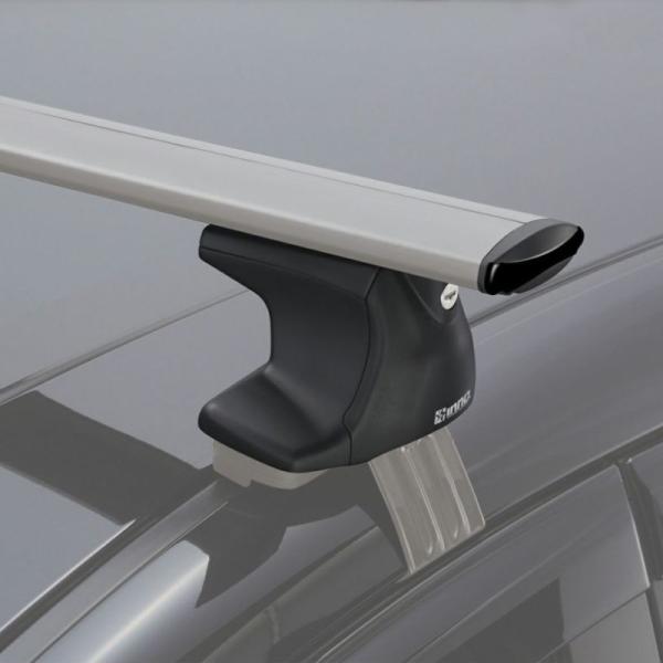 エアロベースステー スムースルーフ用 スルータイプ  INNO XS250BK