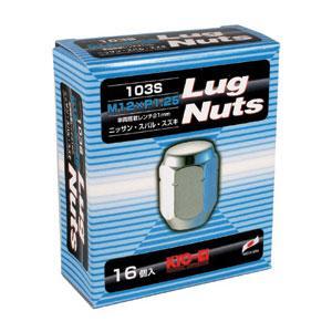 KYO-EI Lug Nuts ラグナット 袋タイプ M12xP1.25 21HEX クロームメッキ 16個入り 103S-16P/ ht｜hotroadtire1