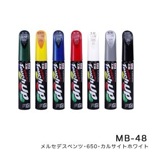 ソフト99 タッチアップペン【つや消し黒】 12ml 筆塗りペイント ソフト
