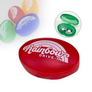 レインボードライブイン ピルケース レッド 赤 ハワイ RainbowDRIVE-IN お洒落 可愛い 薬入れ 小銭入れ Pick the hawaii RD-PC-LGRD｜hotroadtirechains