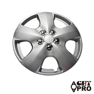 シルバー 日産 モコ ホイールキャップ ホイールカバー 13インチ 1台分4枚セット L050B13 ゲットプロ/GET-PRO｜hotroadtirechains