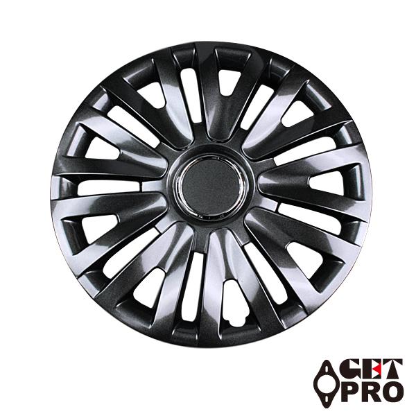 【最大P15倍 4/17-19限定】ダークガンメタ 三菱 トッポ ホイールキャップ ホイールカバー ...