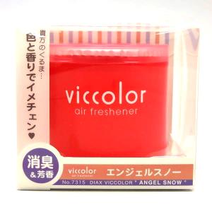 ダイヤケミカル：vicolor ビッカラ エンジェルスノー 消臭&芳香剤 ゲルタイプ/7315/｜hotroadtirechains