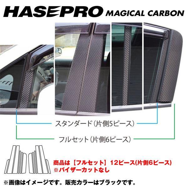 マジカルカーボン ピラーセット フルセット ティーダ C11 年式：H20/1〜/HASEPRO/ハ...