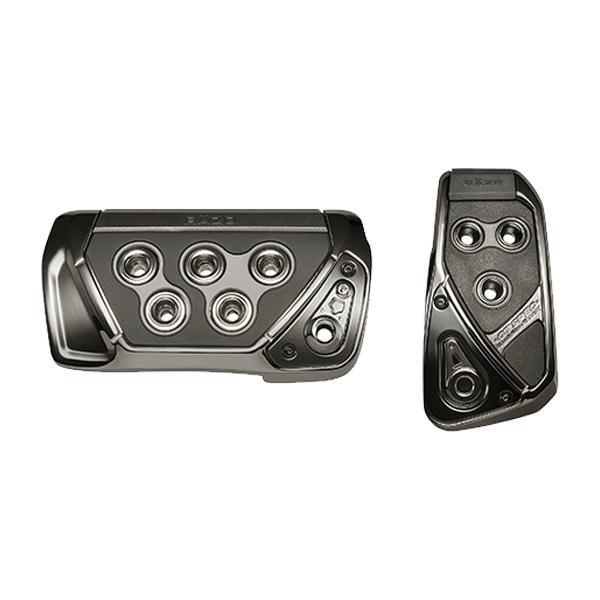 アクセルペダル ブレーキペダル GT SPEC PEDAL SET AT-SS ブラッククローム/カ...