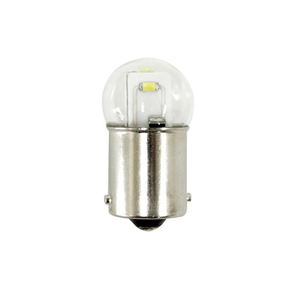 マーカーランプ用LEDバルブ DC24V BA15s 電球色 LED4個 交換用 マーカー球に最適 ...