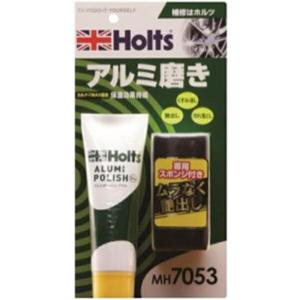 ホルツ Holts アルミポリッシュ プラス アルミ磨き 専用スポンジ付 50g MH7053｜hotroadtirechains