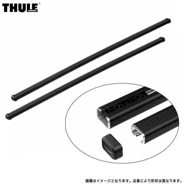 THULE/スーリー スクエアバーセット 135cm ベースキャリアバー 2本セット 素材厚2mm ...
