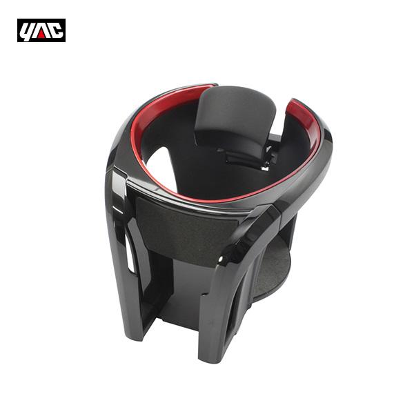 スマホドリンク レッド ホルダー AC取付 保温 保冷 アーム式 携帯 ヤック/YAC PF-357