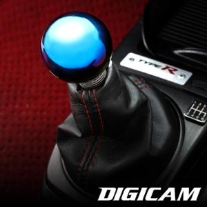 DIGICAM デジキャン チタンシフトノブ Type-B 汎用 ニッサン ホンダ