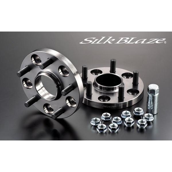 シルクブレイズ/ケースペック SILKBLAZE ハブ付 ワイドトレッドスペーサー 60系ハリアー ...