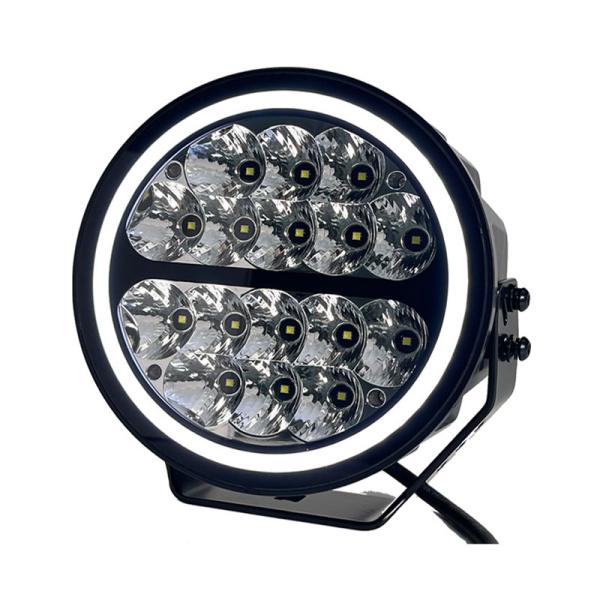 9V〜36V 80W ホワイト&amp;アンバー IP68防水 SWYG128A ドライビングライト 補助灯...