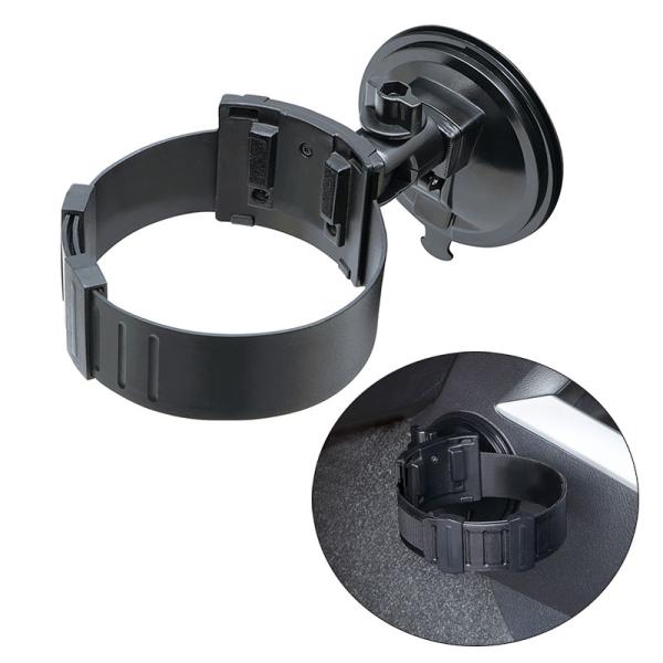 強力ゲル吸盤 φ80 調節可能 車内空気清浄機専用 空気清浄機ホルダー PLUS ホルダーのみ ブラ...