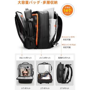 ビジネスリュック メンズ 3way ビジネスバ...の詳細画像3