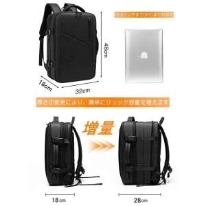 ビジネスリュック メンズ 3way ビジネスバ...の詳細画像4