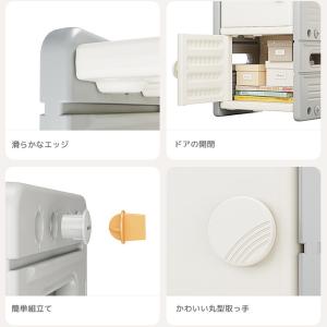 収納棚 おもちゃ 子供服 収納ラック 子供部屋...の詳細画像5