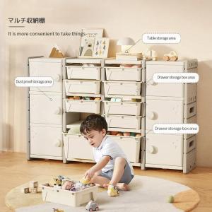 収納棚 おもちゃ 子供服 収納ラック 子供部屋...の詳細画像1