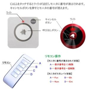 8番号表示 ワイヤレスチャイム 飲食店 呼び出...の詳細画像5