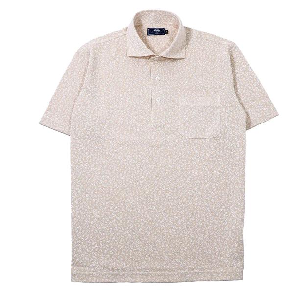 gim ジム メンズ　ポロシャツ　半袖　日本製  カノコポロシャツ　ポケット付き 2024年 ギフト...