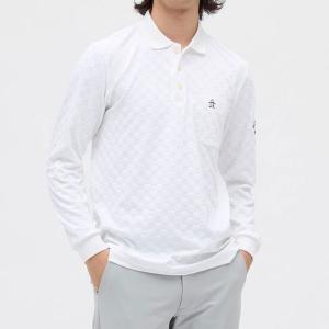 Munsingwear（マンシングウェア） メンズ 長袖ポロシャツ ゴルフウエア