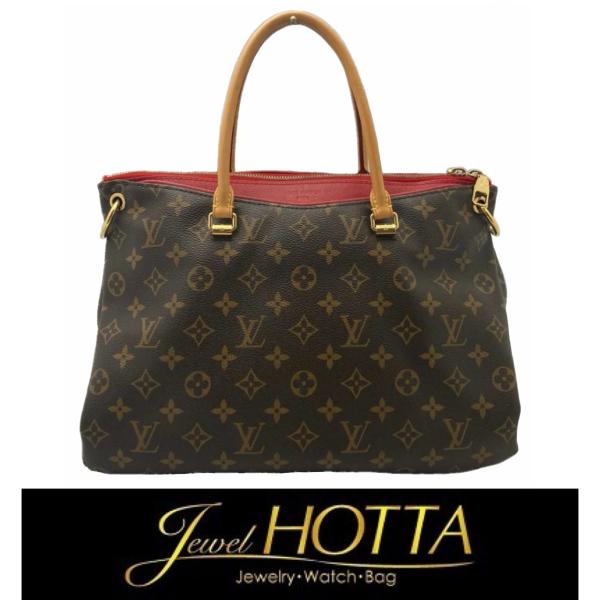 【Aランク】Louis Vuitton ルイヴィトン モノグラム パラス ハンドバッグ M41633...