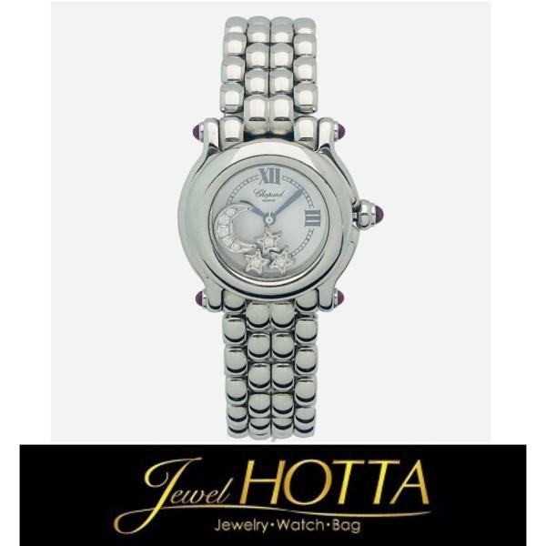 【USED/SA】CHOPARD ショパール ハッピースポーツ 3Pスター 1Pムーン 27/825...