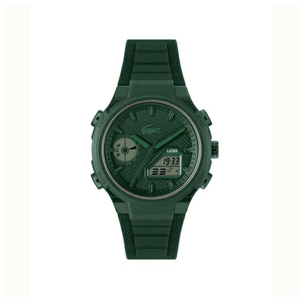 【国内正規品】LACOSTE ラコステ 2011449 LC33 グリーン  腕時計 アナデジ 防水...