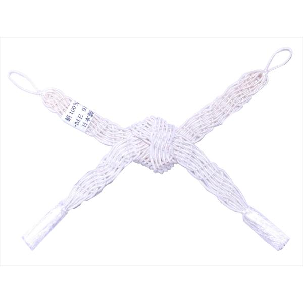羽織紐 女性用  hh-328  夏物・白地